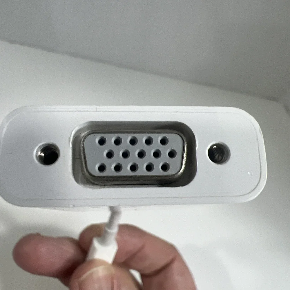 Apple Mini DisplayPort to VGA Adapter White Model A1307